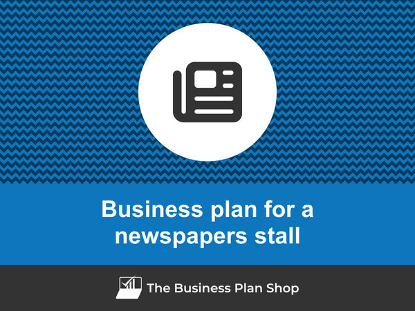 newspaper stall business plan