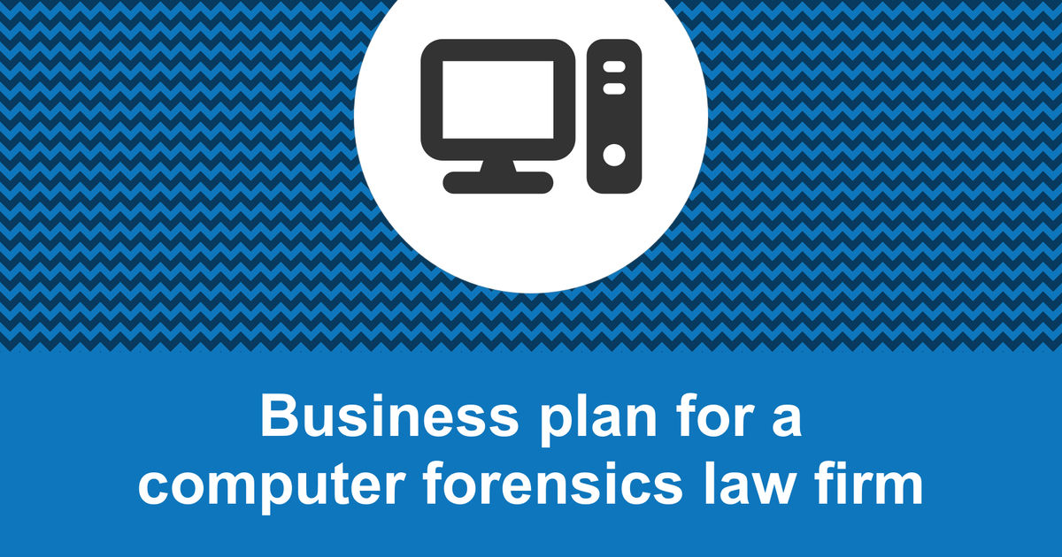 digital forensics business plan