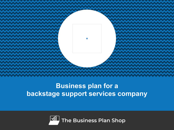 backstage support services company business plan