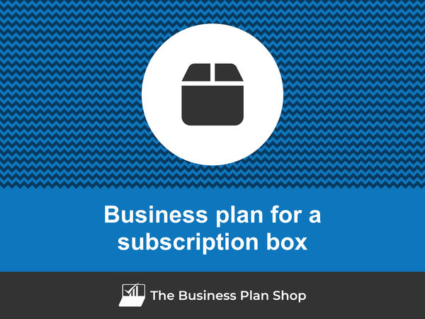 subscription box business plan
