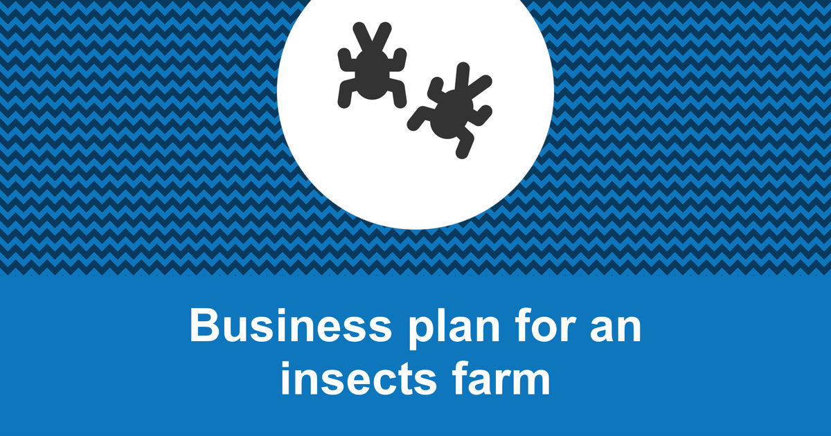 business plan insect farm