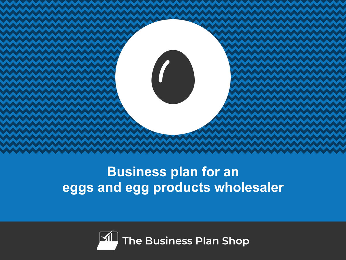 egg distribution business plan template