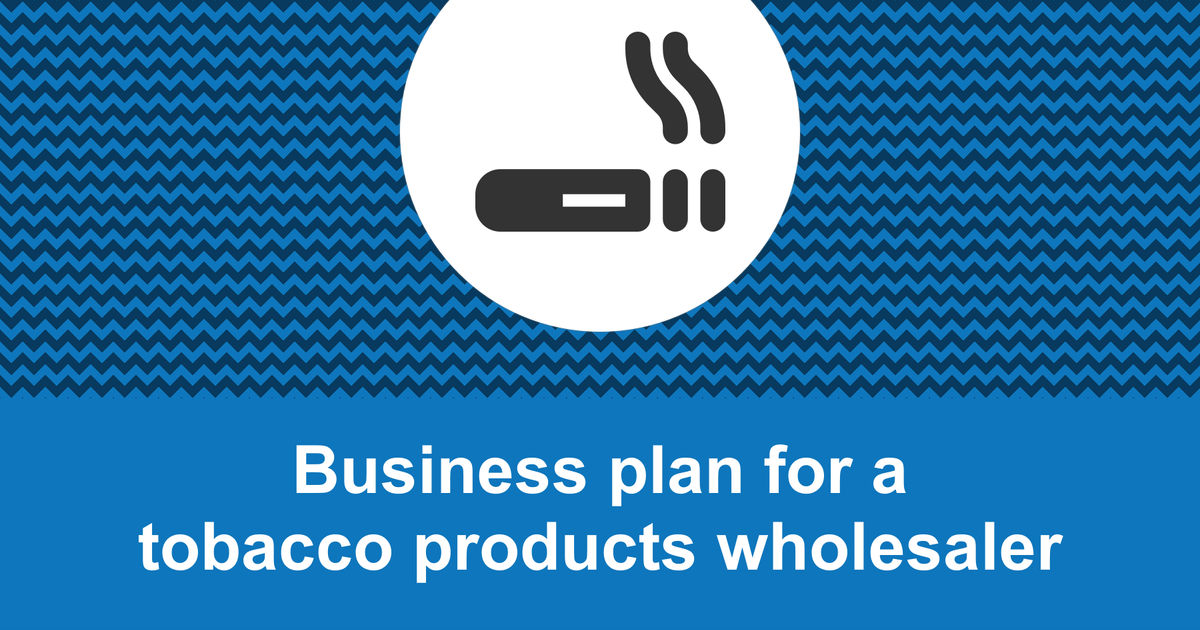 tobacco shop business plan