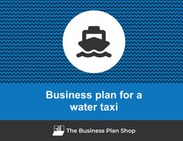 How to write a business plan for a water taxi company?