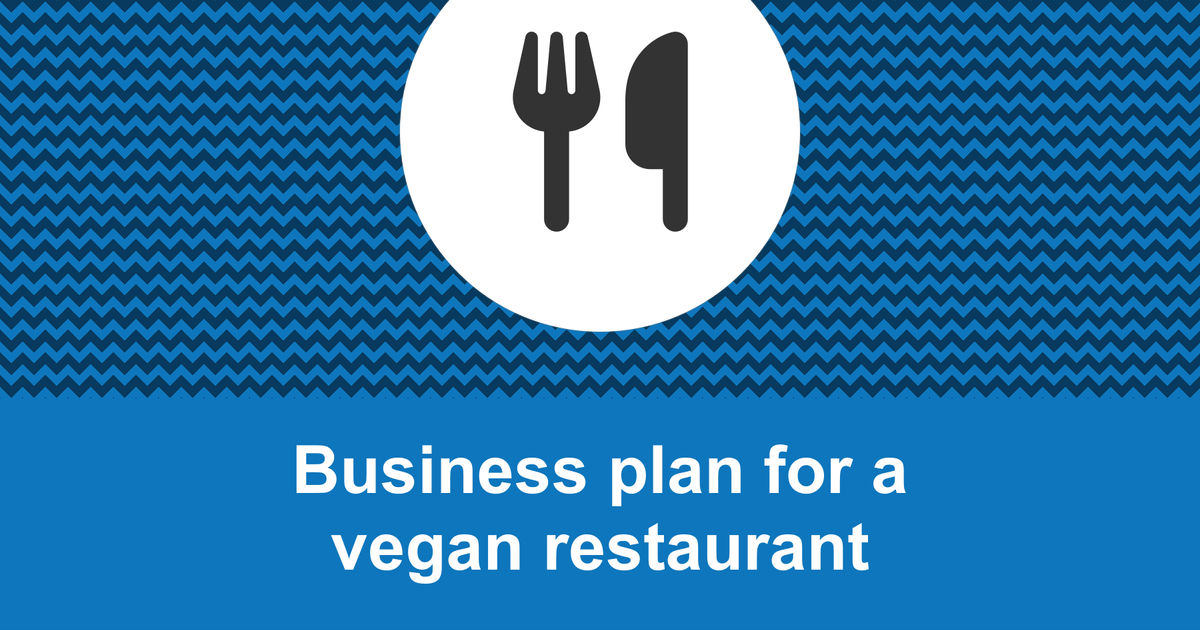 vegan cafe business plan