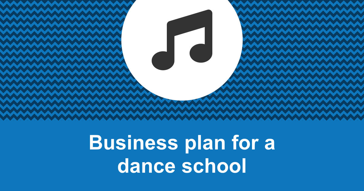 dance school business plan pdf