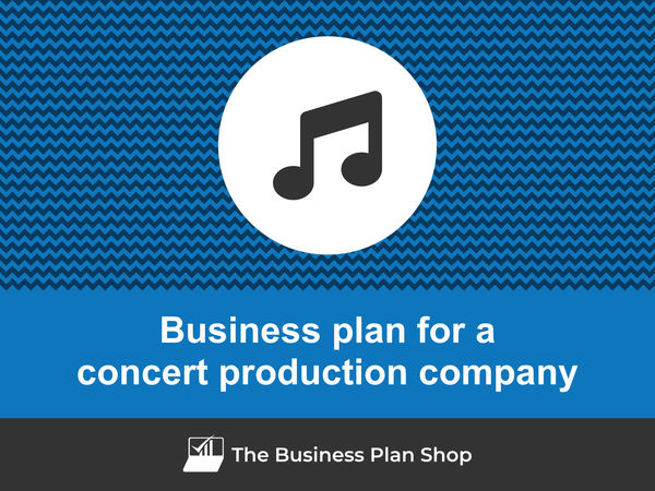 concert production company business plan