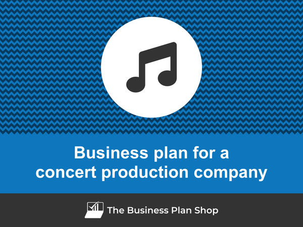 concert promotion company business plan