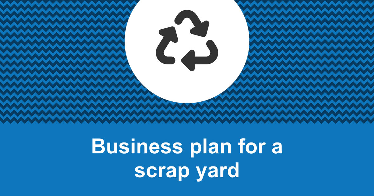 salvage yard business plan sample