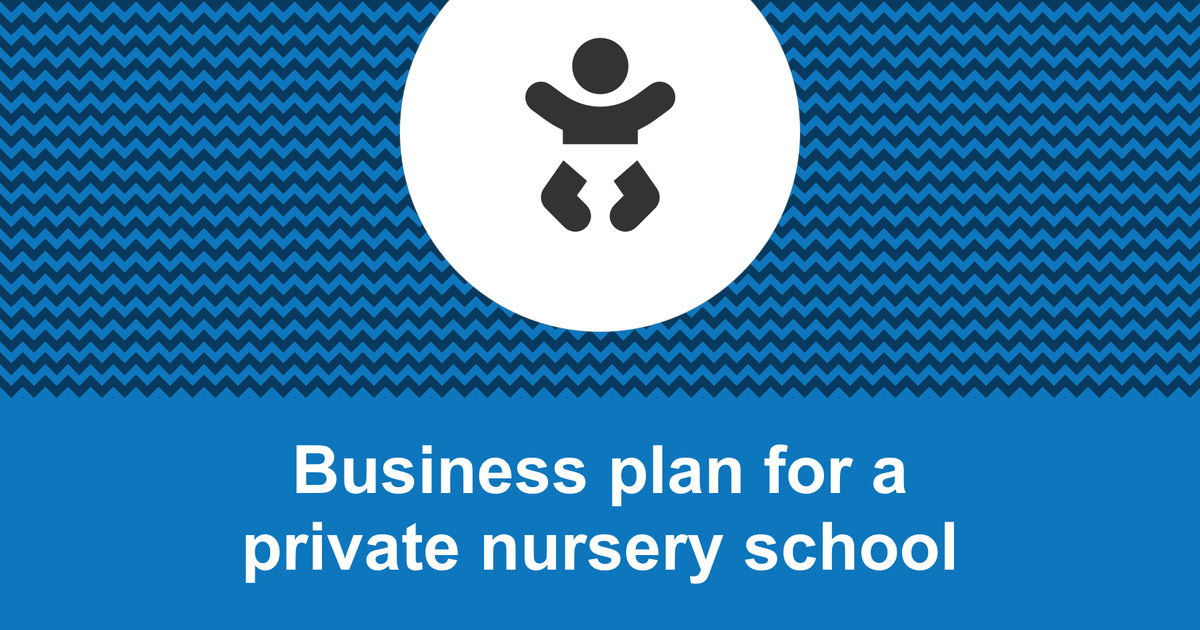 nursery school business plan pdf