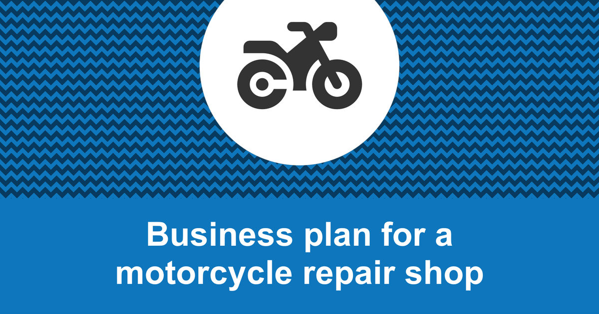 motorcycle repair shop business plan