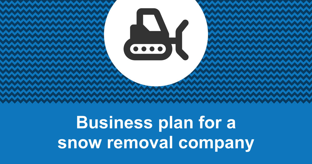 snow removal business plan pdf