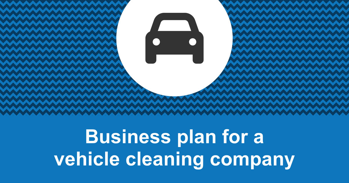 car cleaning business plan