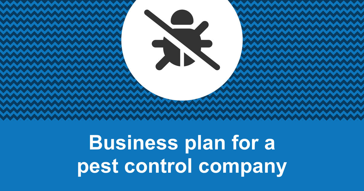 pest control business plan pdf free download