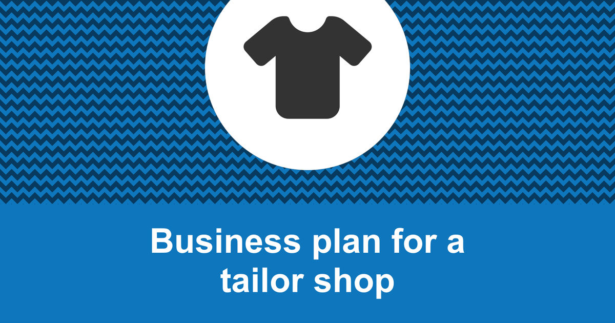 business plan on tailor