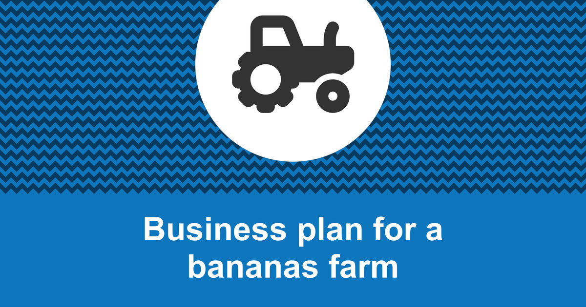 business plan for a banana plantation