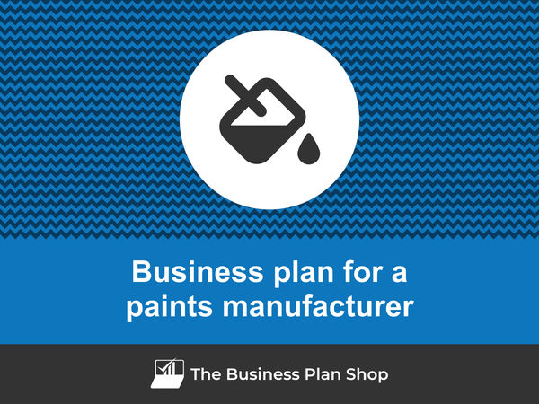 how to write a business plan on paint production