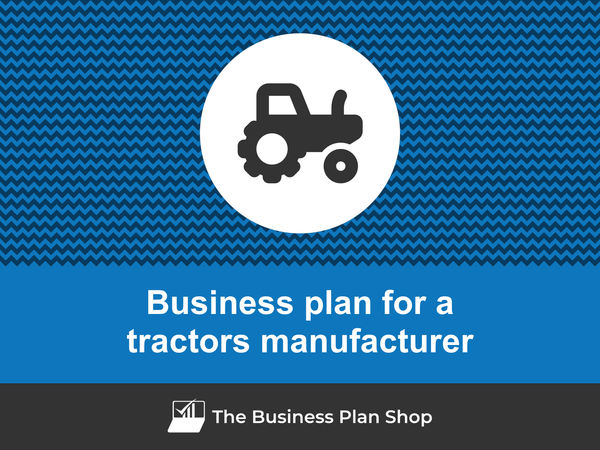 tractors manufacturer business plan