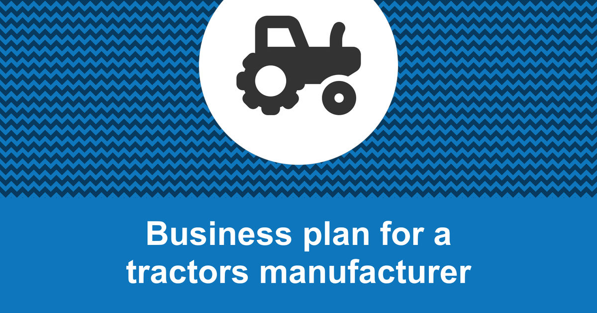 tractor parts business plan