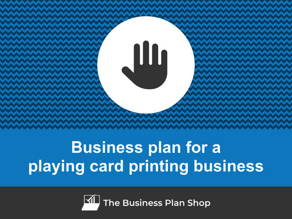 playing card printing business business plan