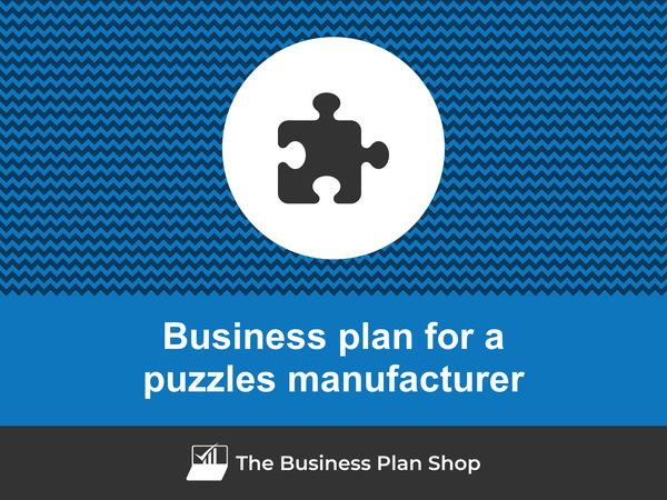 puzzles manufacturer business plan