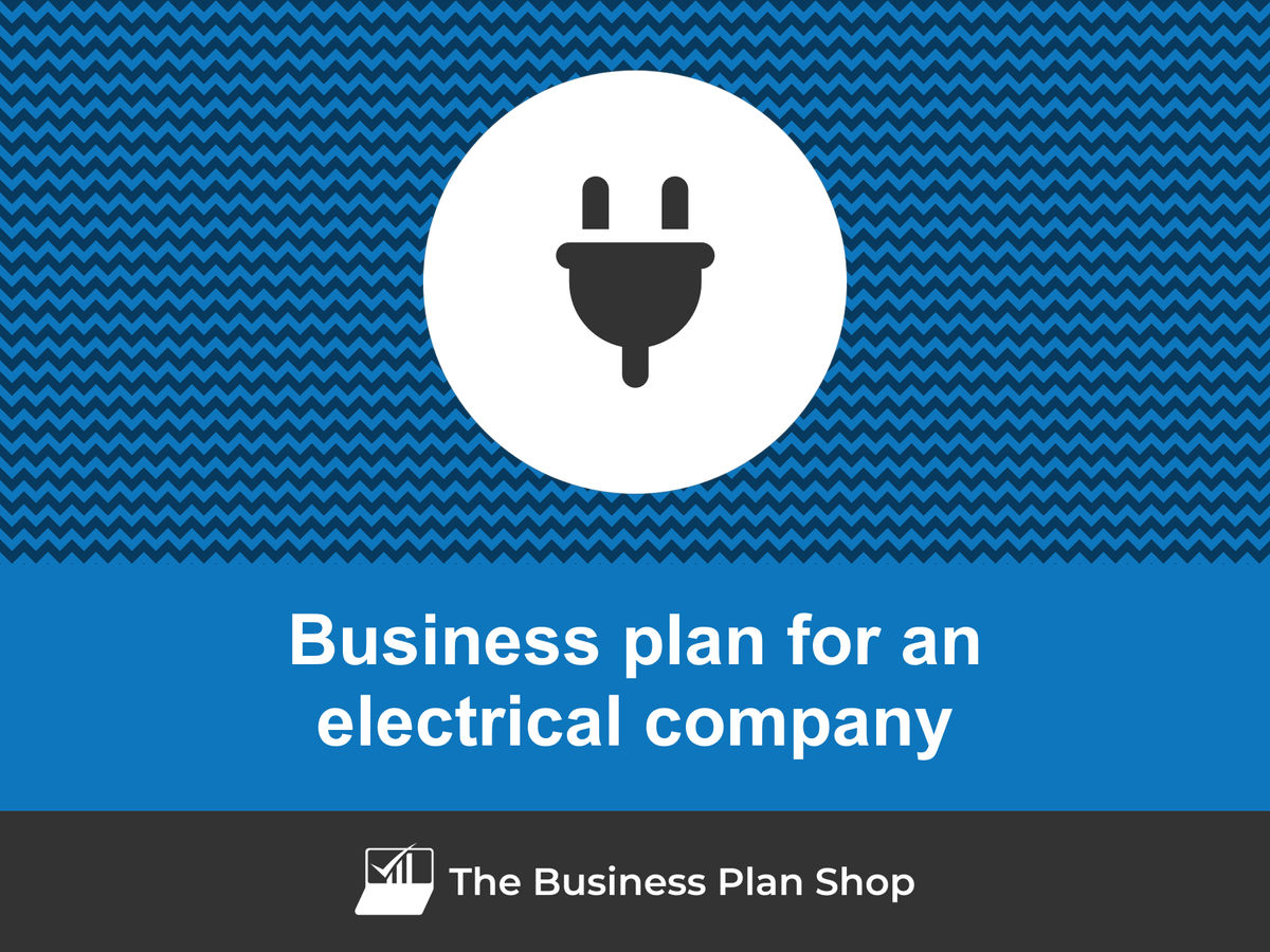 business plan for electrical and electronics shop