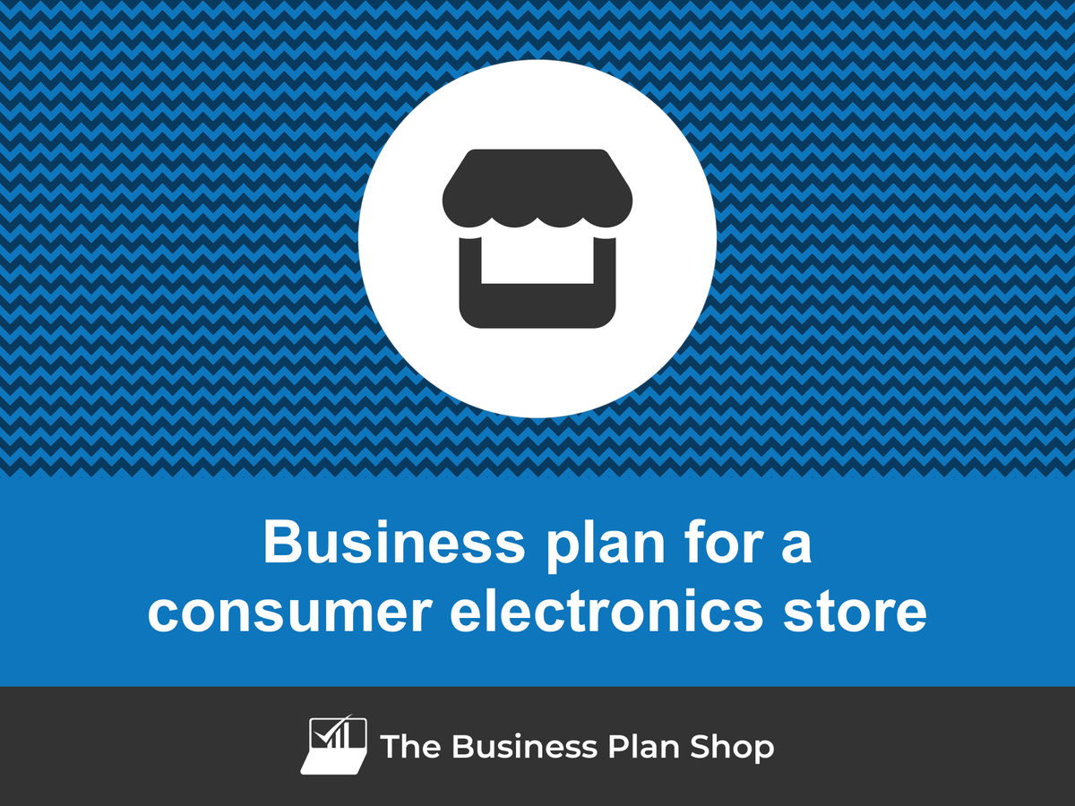 electronics shop business plan india