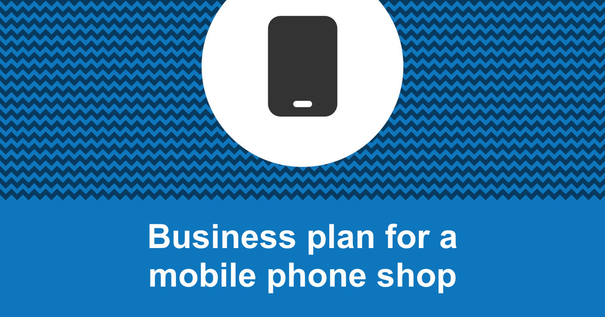 business plan for a phone shop