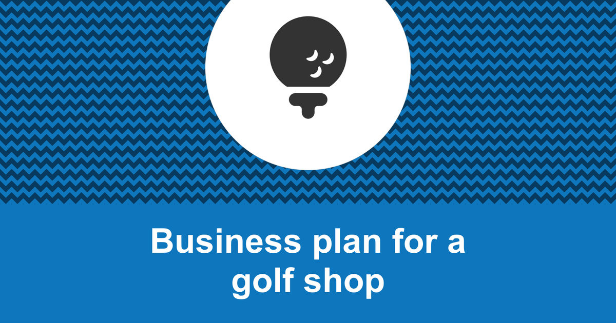 golf shop business plan