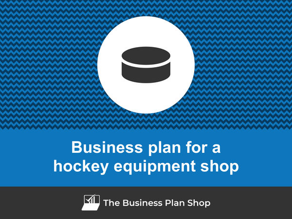 hockey equipment shop business plan