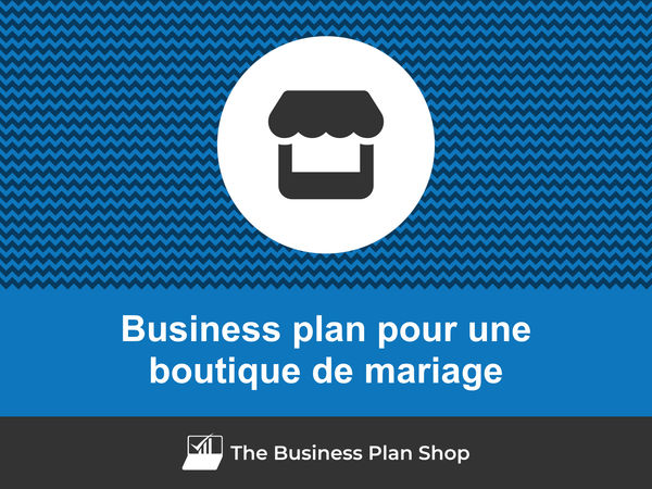 business plan boutique de mariage