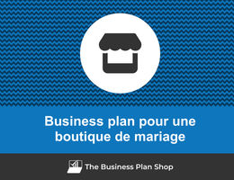 Business plan de boutique de mariage