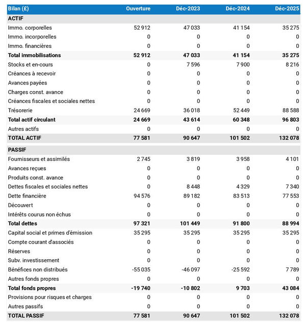 business plan d'exploitation de kenaf avec exemple de bilan prévisionnel