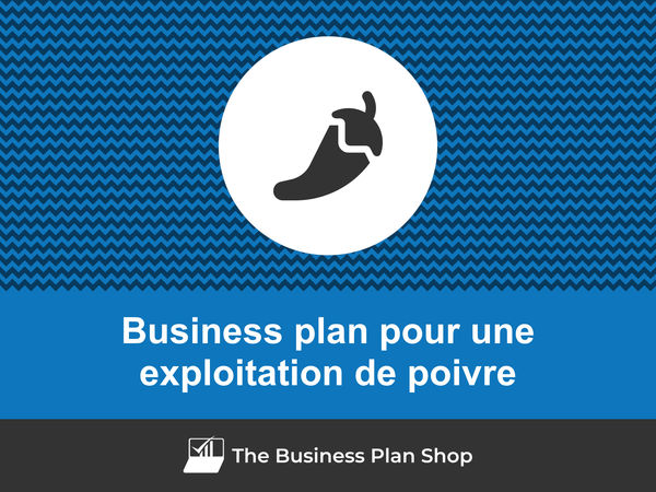 business plan exploitation de poivre