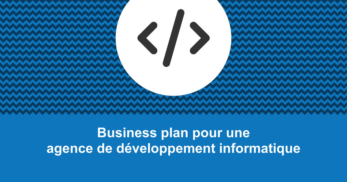 business plan service informatique