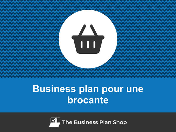 business plan brocante