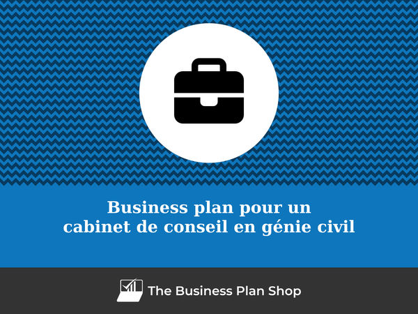 business plan cabinet de conseil en génie civil