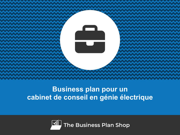 business plan cabinet de conseil en génie électrique