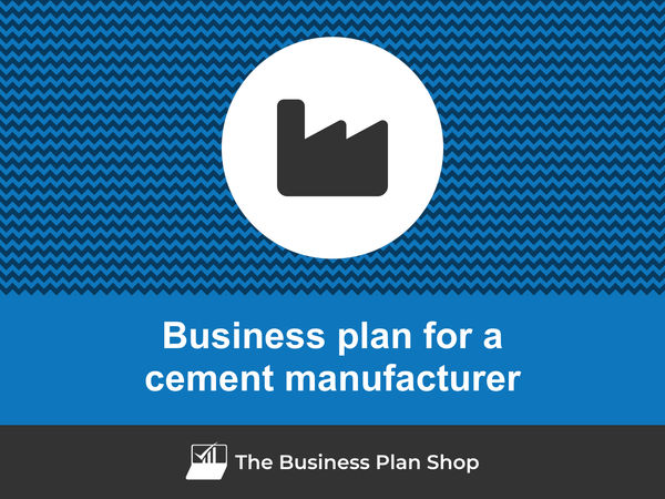 cement manufacturer business plan