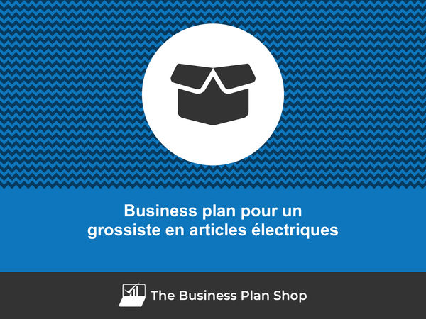 business plan grossiste en articles électriques