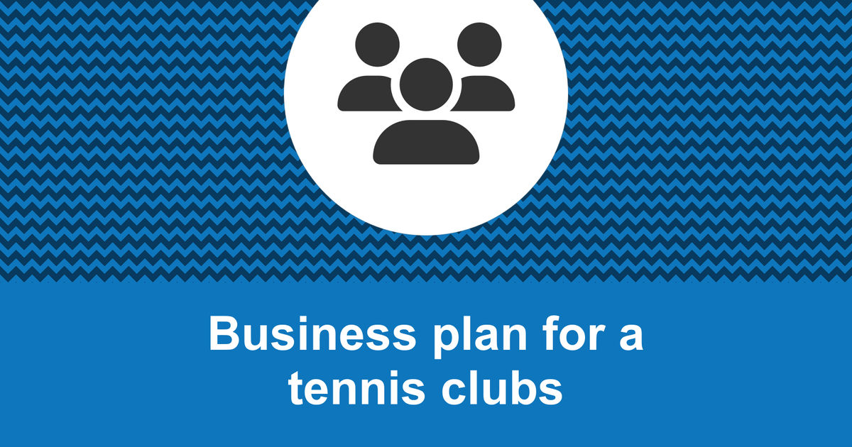 tennis coaching business plan