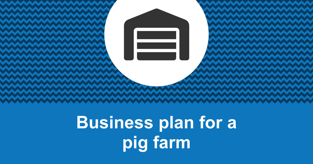 small scale pig farming business plan pdf