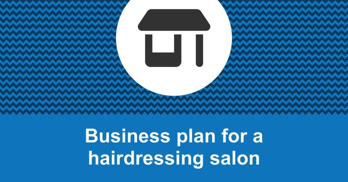 business plan for hairdressing