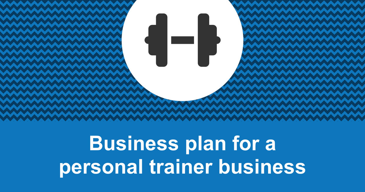 business plan for a personal trainer