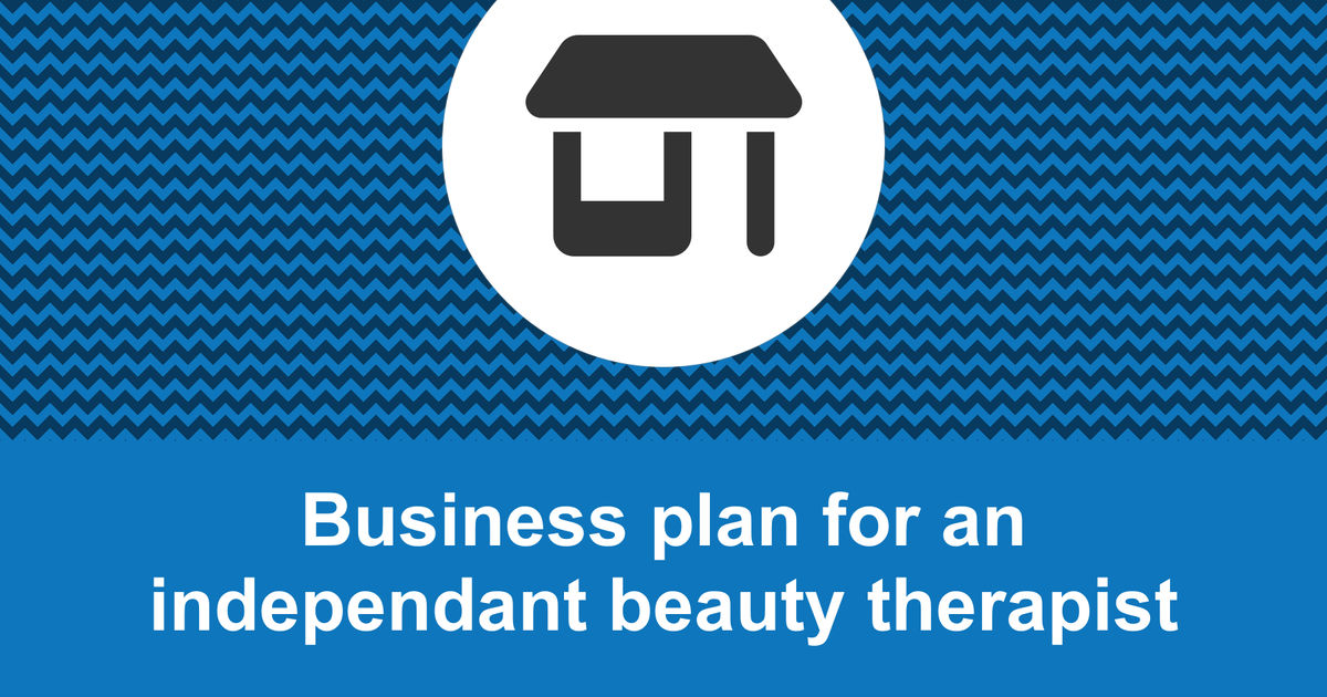 business plan for beauty therapist