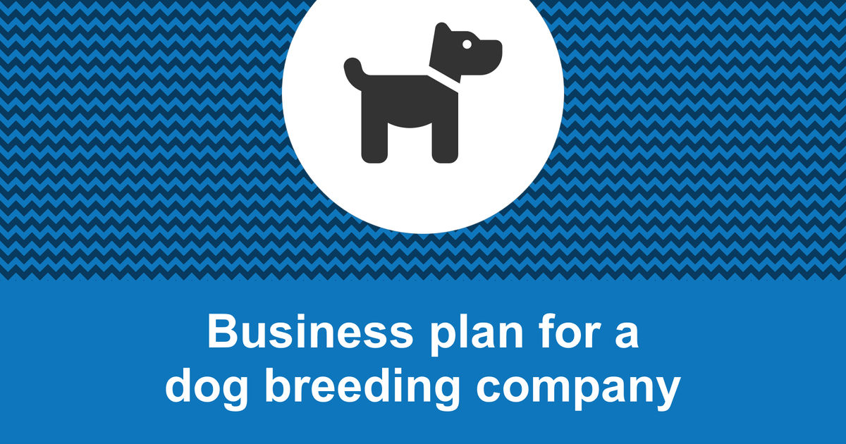 business plan for a dog breeder