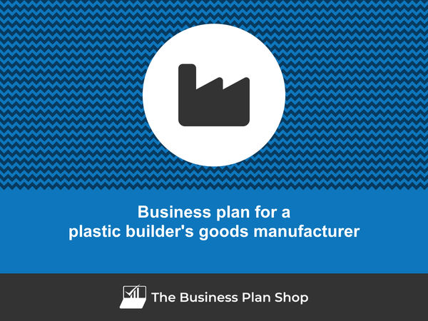 plastic building supplies maker business plan