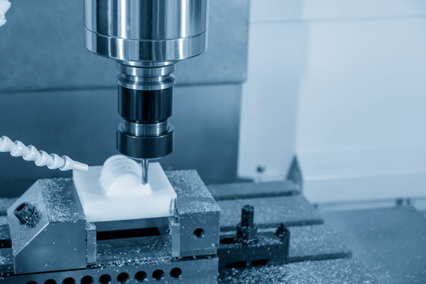 CNC machining workshop: products and services section
