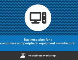 How to write a business plan for a computer accessories manufacturer?