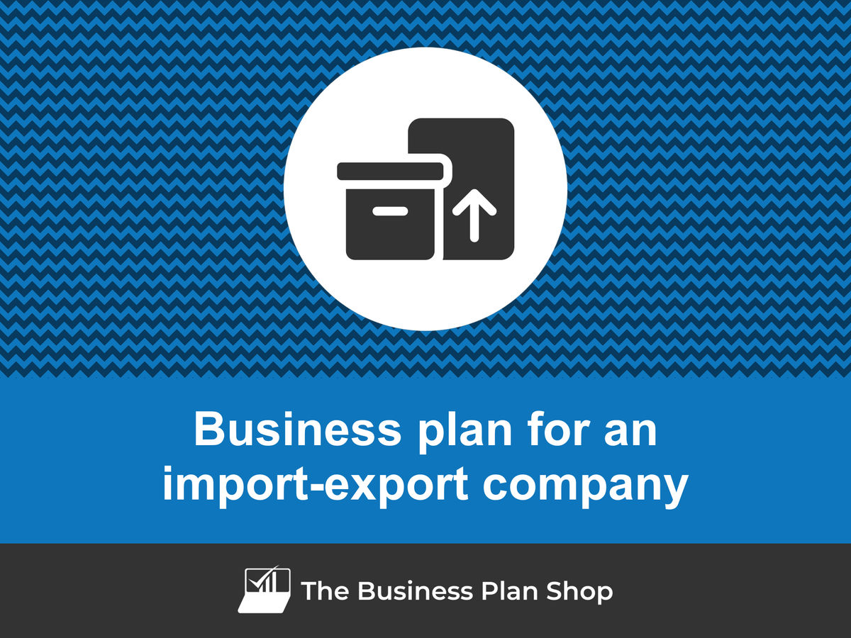 importing business plan template